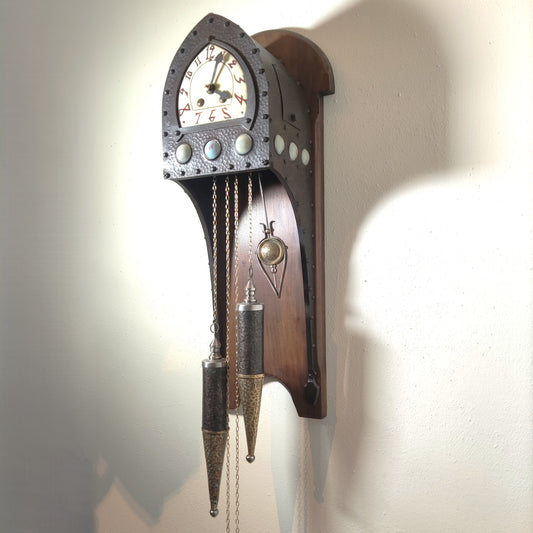 Arts & Crafts wandklok