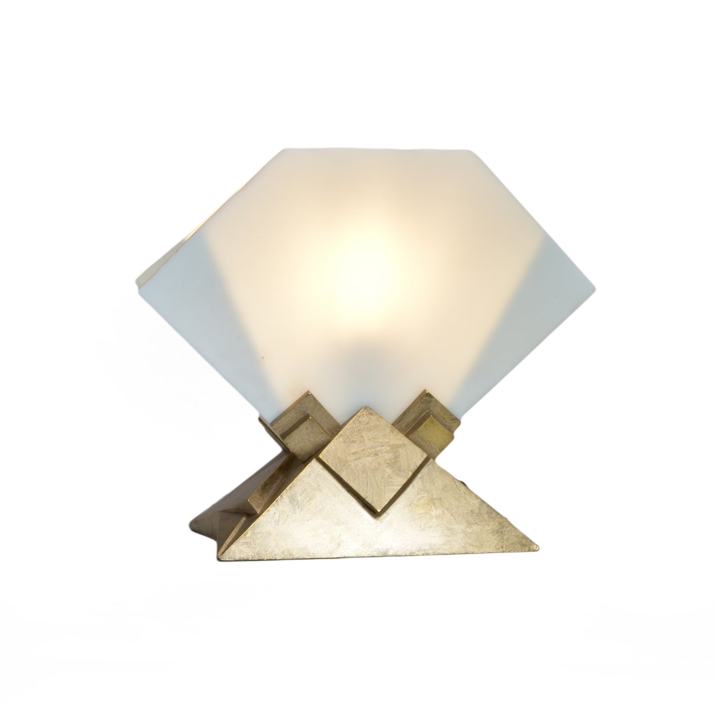 cubist-modernist table lamp