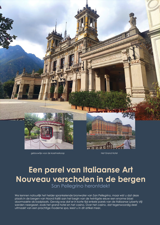 Het (voormalige) casino van St Pellegrino