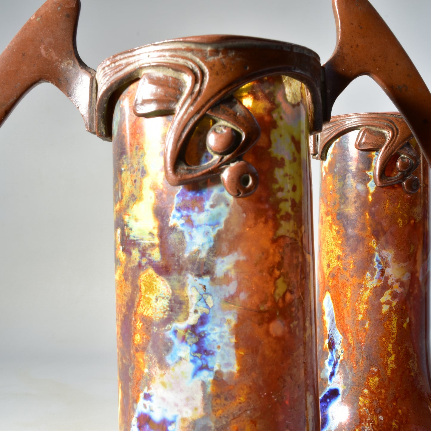 Paar jugendstil vazen