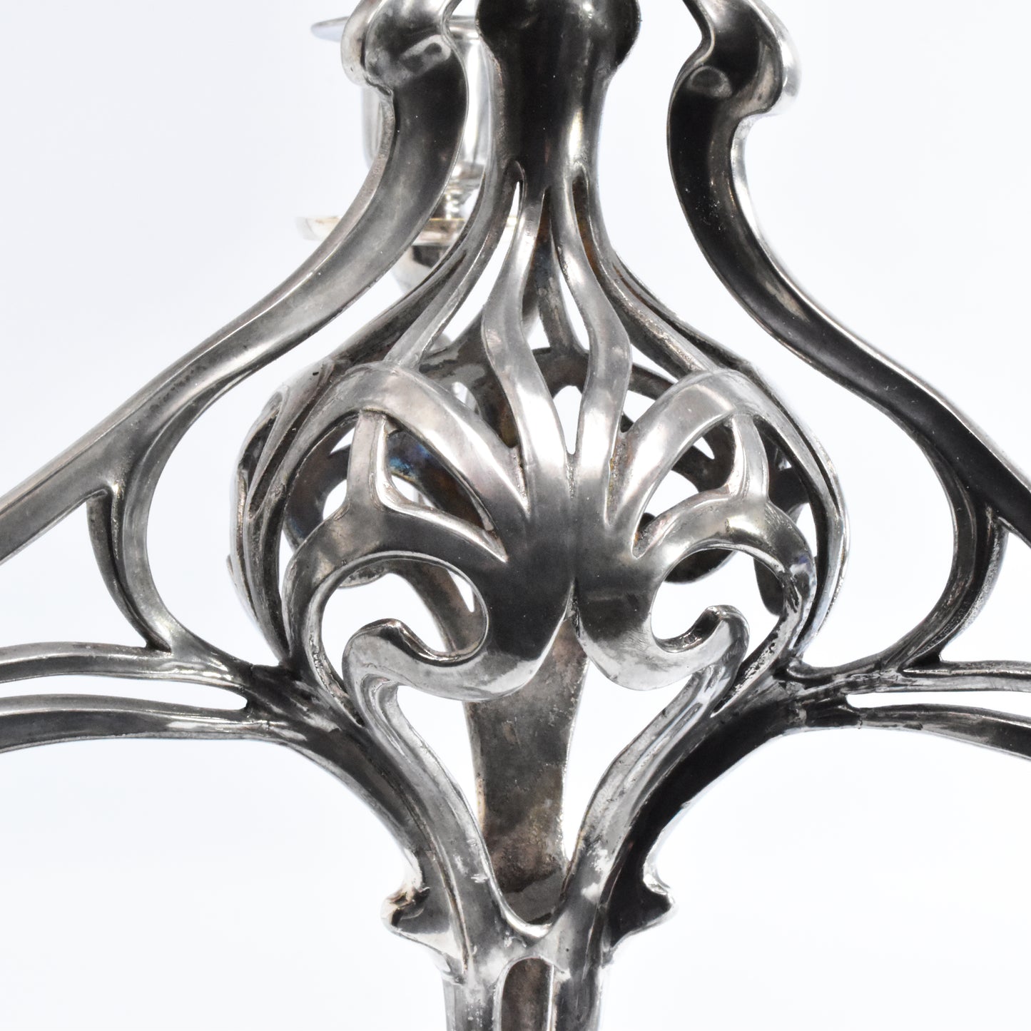 Art Nouveau candlestick set