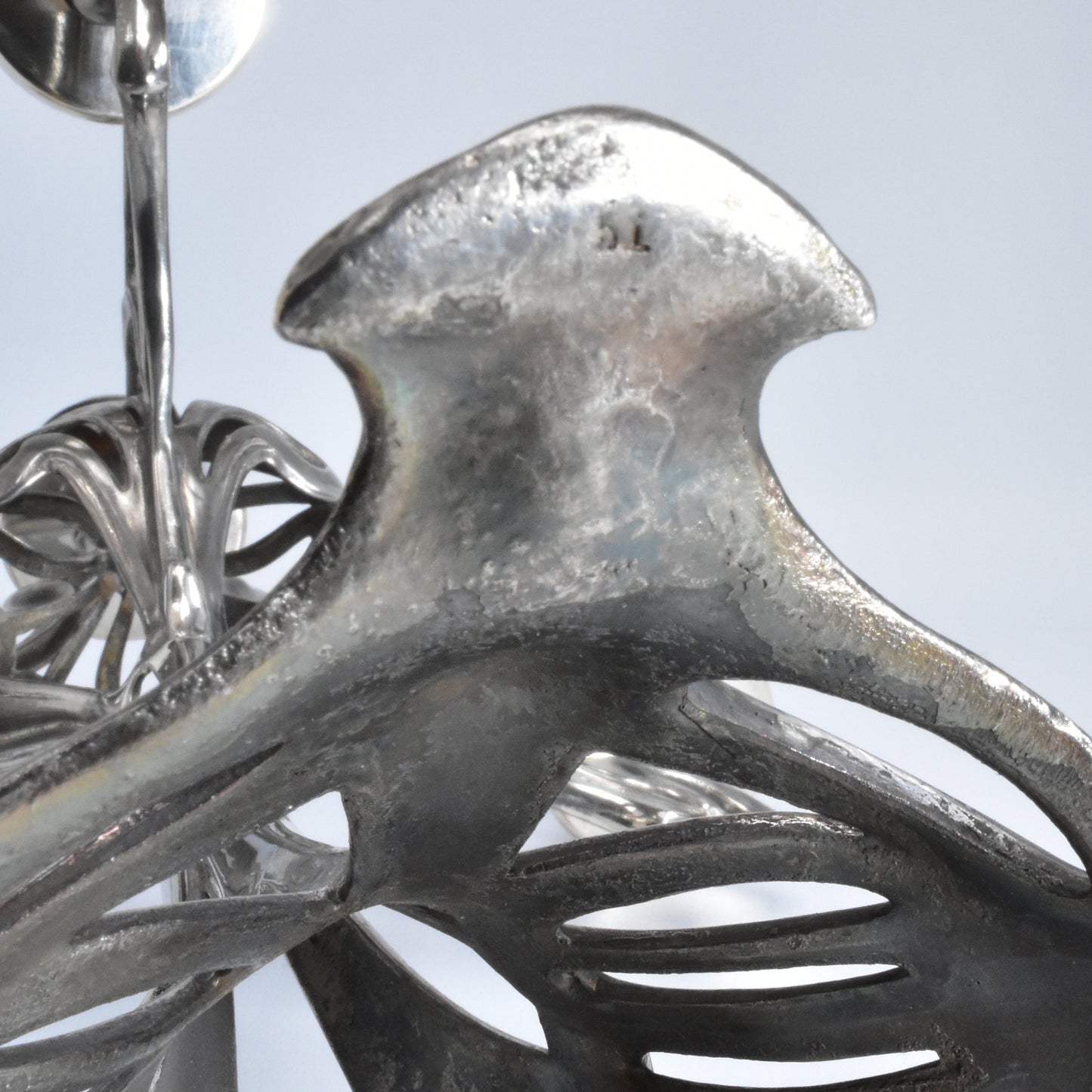 Art Nouveau candlestick set