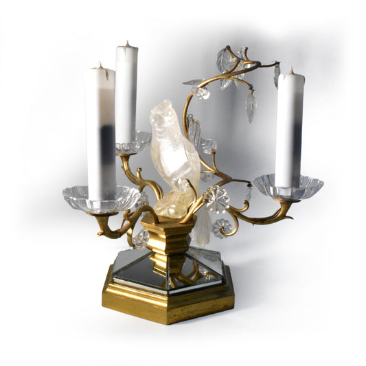 Art deco electrische kandelaar