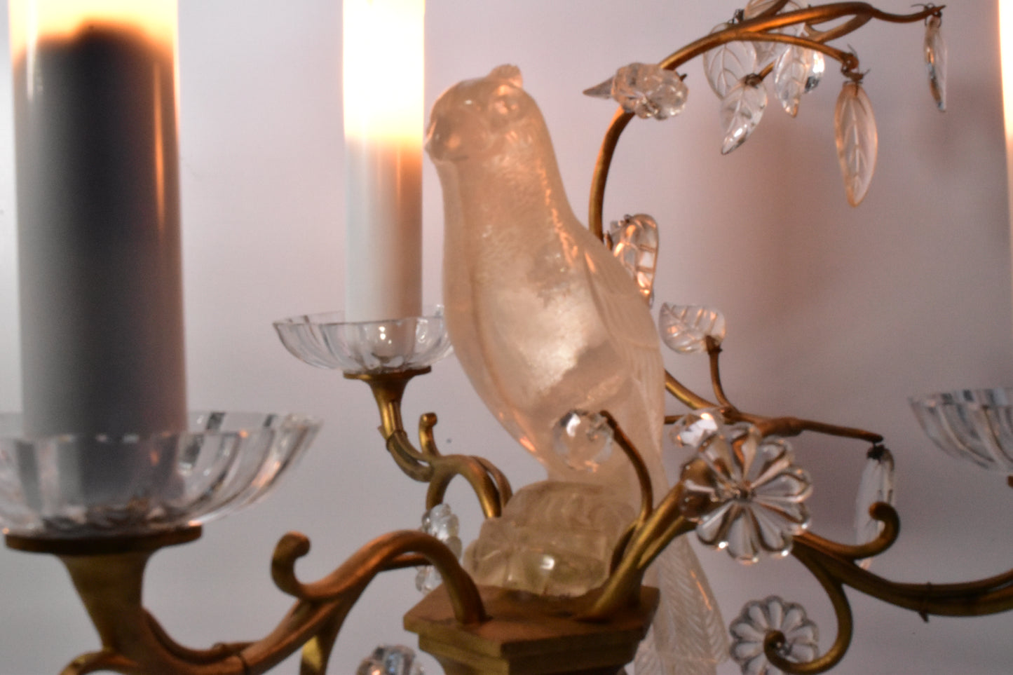 Art deco electrische kandelaar