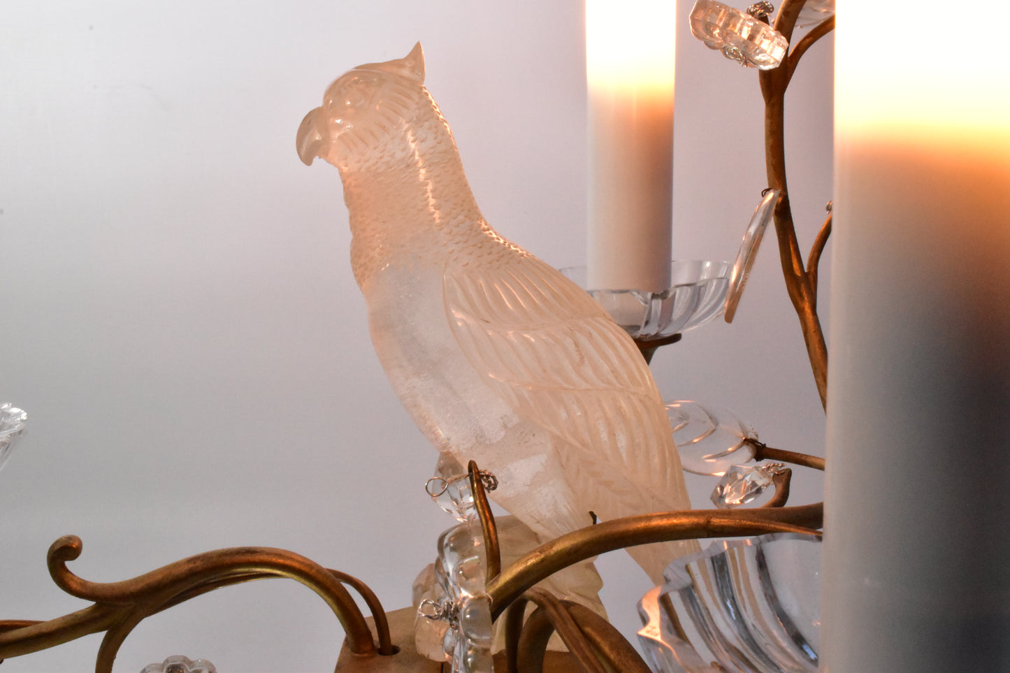 Art deco electrische kandelaar