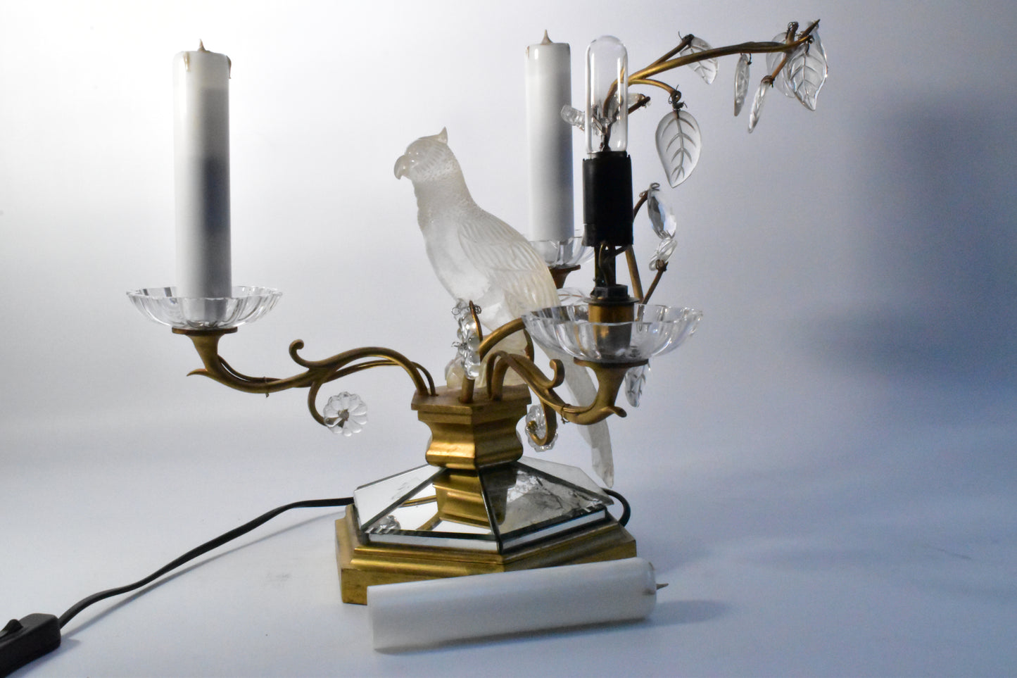 Art deco electrische kandelaar