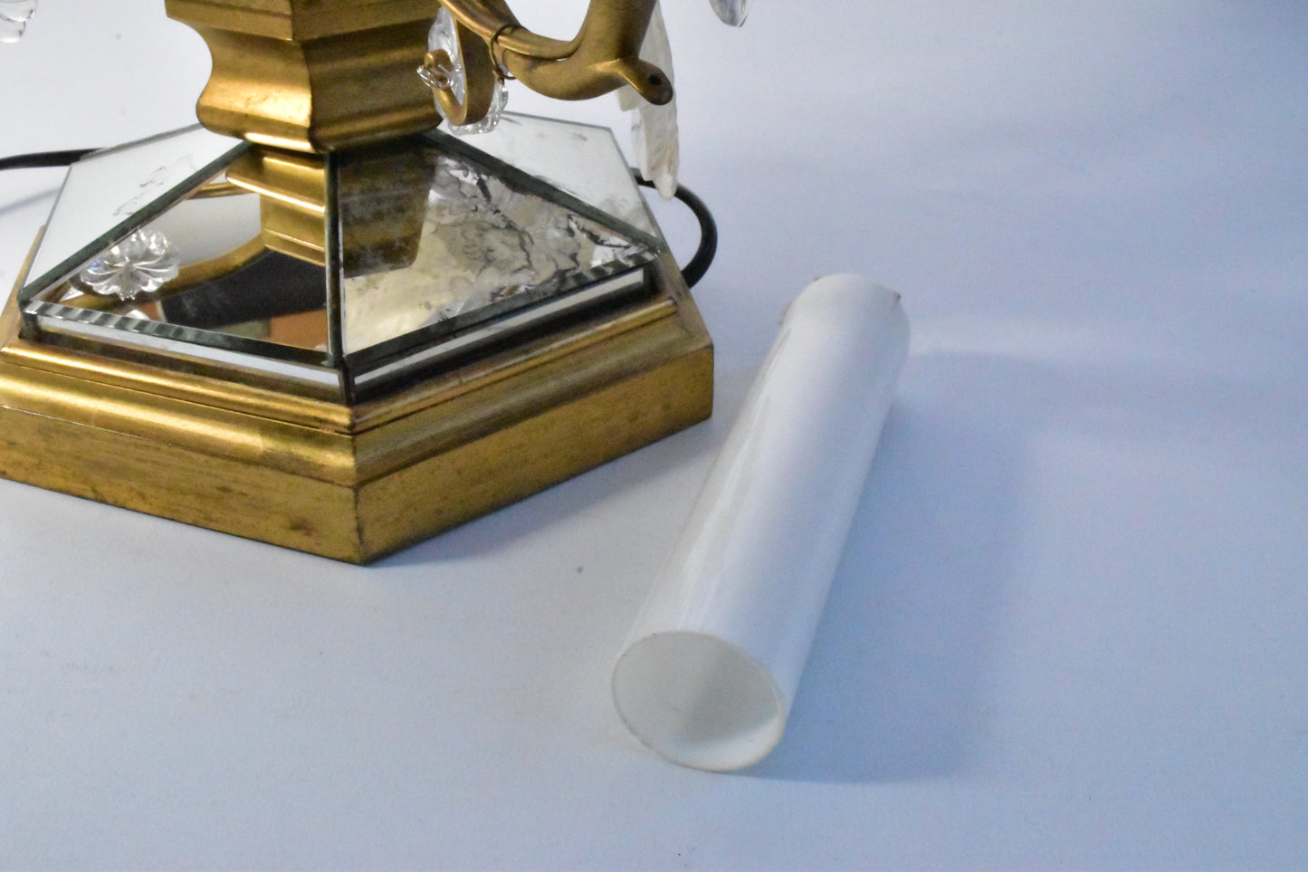 Art deco electrische kandelaar