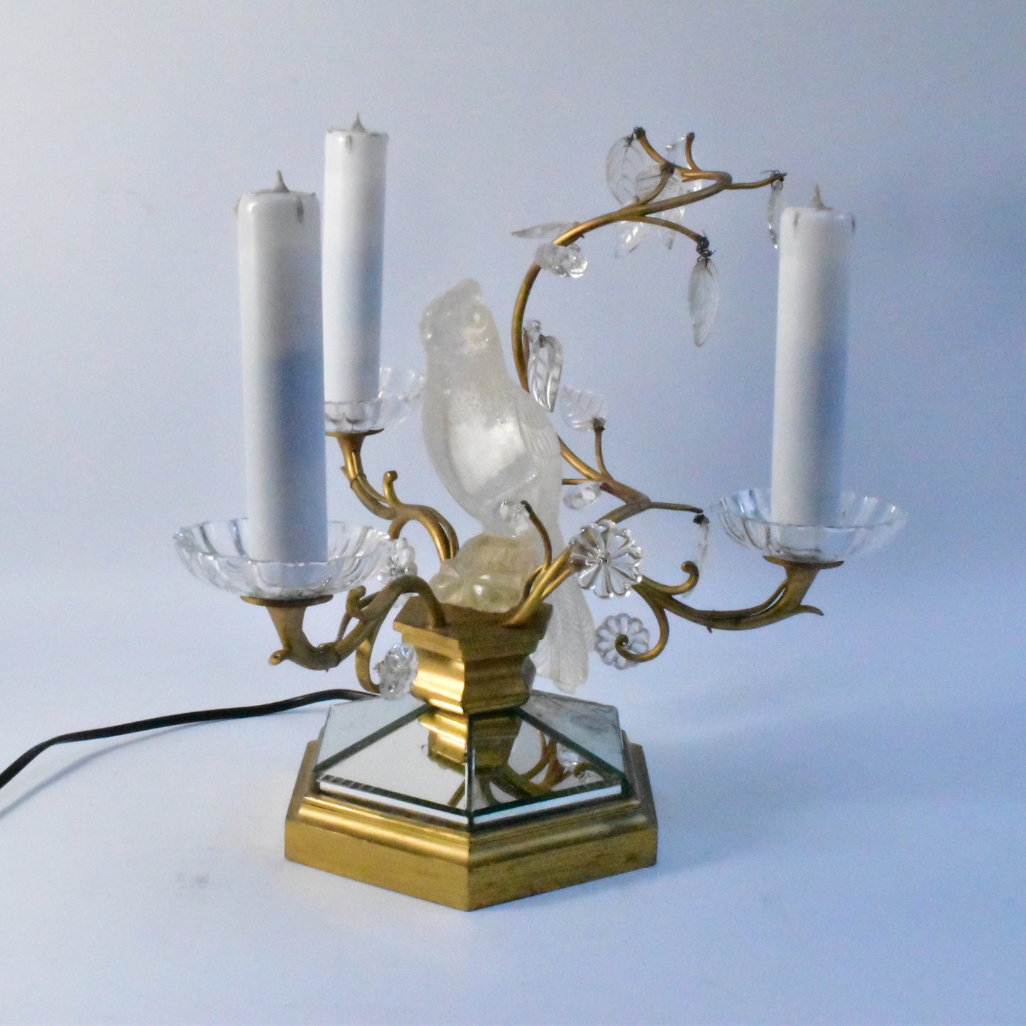 Art deco electrische kandelaar