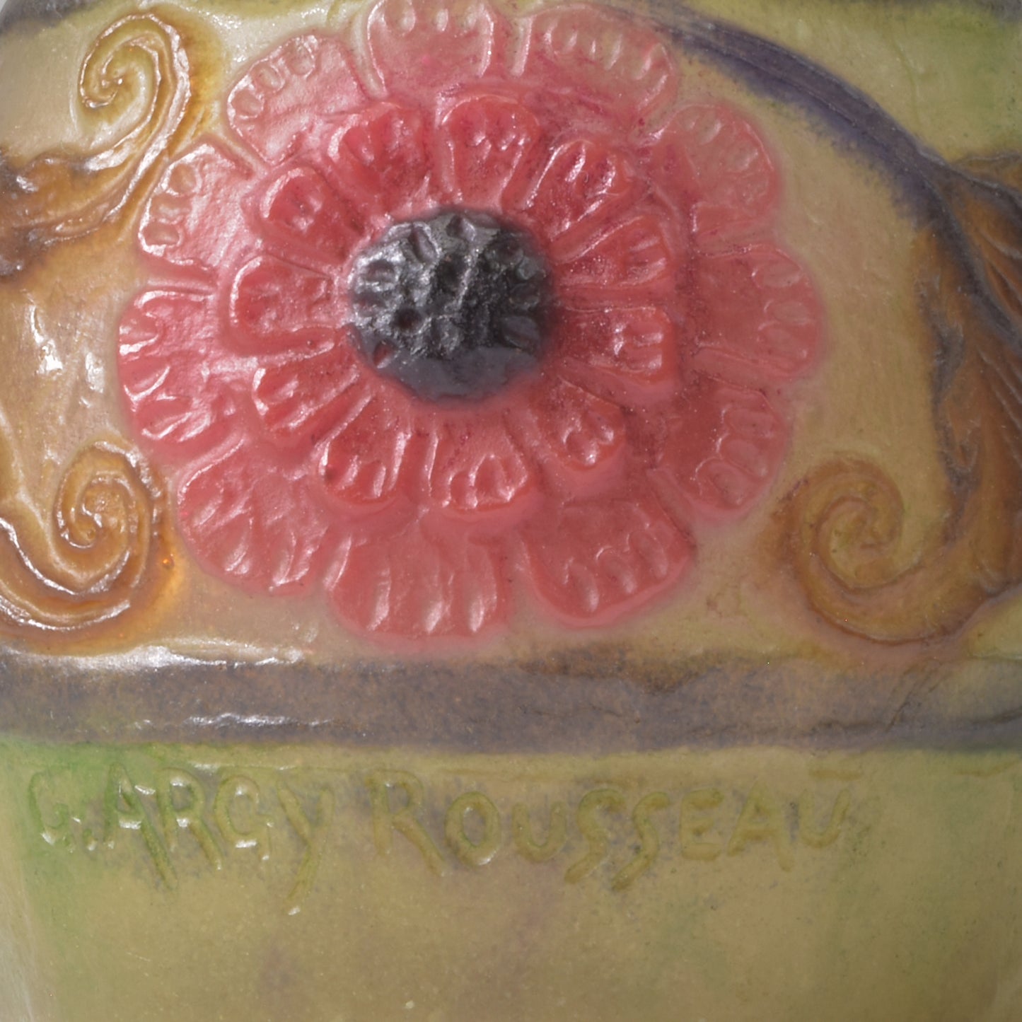 Bande des fleurs et feuilles