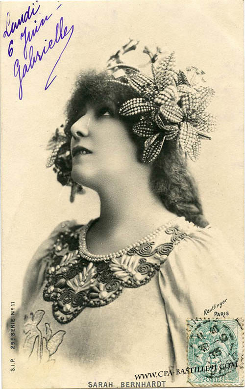 Sarah Bernhardt comme Mélisande